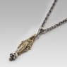 Maria skull necklace by STS.