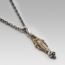 Maria skull necklace by STS.