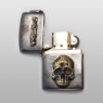 Skull zippo by Solid Traditional Silver.