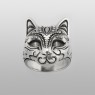 Ra Moo cat ring by Kalico Lucy.