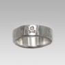 Cross Bone skull ring.