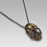 Skull head necklace by Solid Traditional Silver