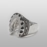 Horse shoe ring by Solid Traditional Silver.
