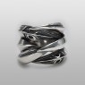 Urban tribal mens ring by M`s Collection.