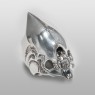 Strange Freak Designs allien skull ring.