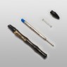 Streltsov titanium bamboo pen black.