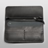 Long leather wallet by bigblackmaria.