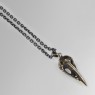 crow skull necklace by oz abstract tokyo skull jewelry