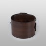 double buckle leather bracelet.