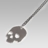 FlatSkullHead Necklace by Oz Abstract Tokyo