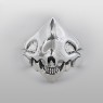 SFD-R-081 skull ring by strange freak designs.