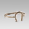 kalico lucy HF026 gold horse shoe ring.