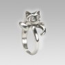 Kalico Lucy KL070WCZ kitty ring