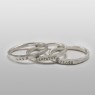 Kalico Lucy KTDM014 PEACE LOVE EMPATHY Rings