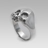 skull ring UR005 by oz abstract tokyo