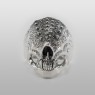 grotesque skull ring by strange freak designs.
