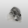 grotesque skull ring by strange freak designs.